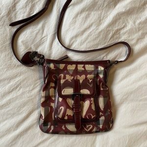 Authentic Burberry Heart Supernova Crossbody Bag